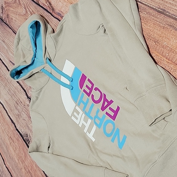 Tan North face hoodie - Picture 2 of 6